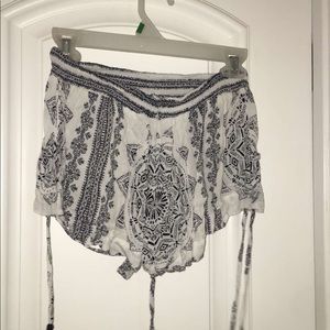 Beachy flowy shorts